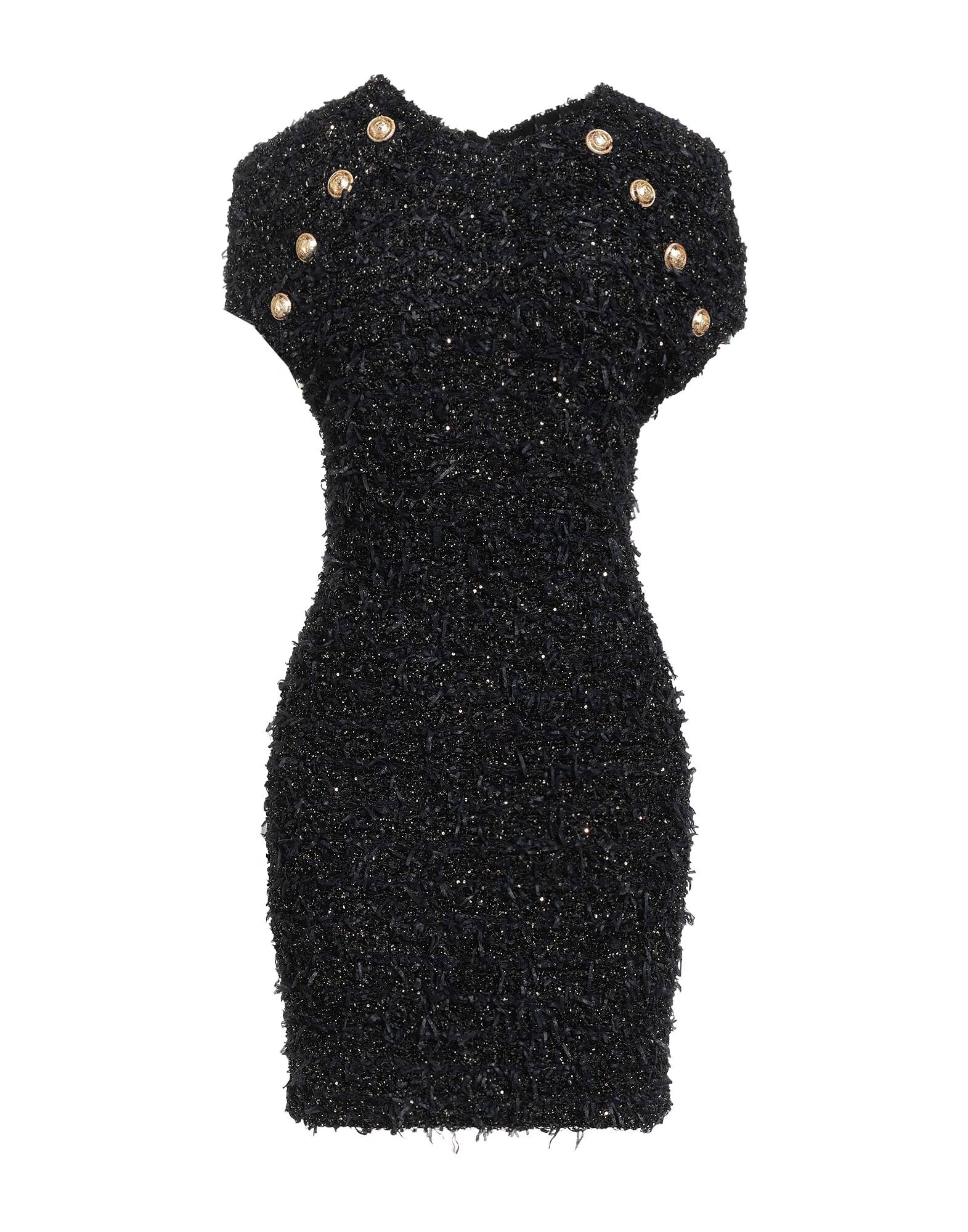 

Мини-платье Balmain, черный