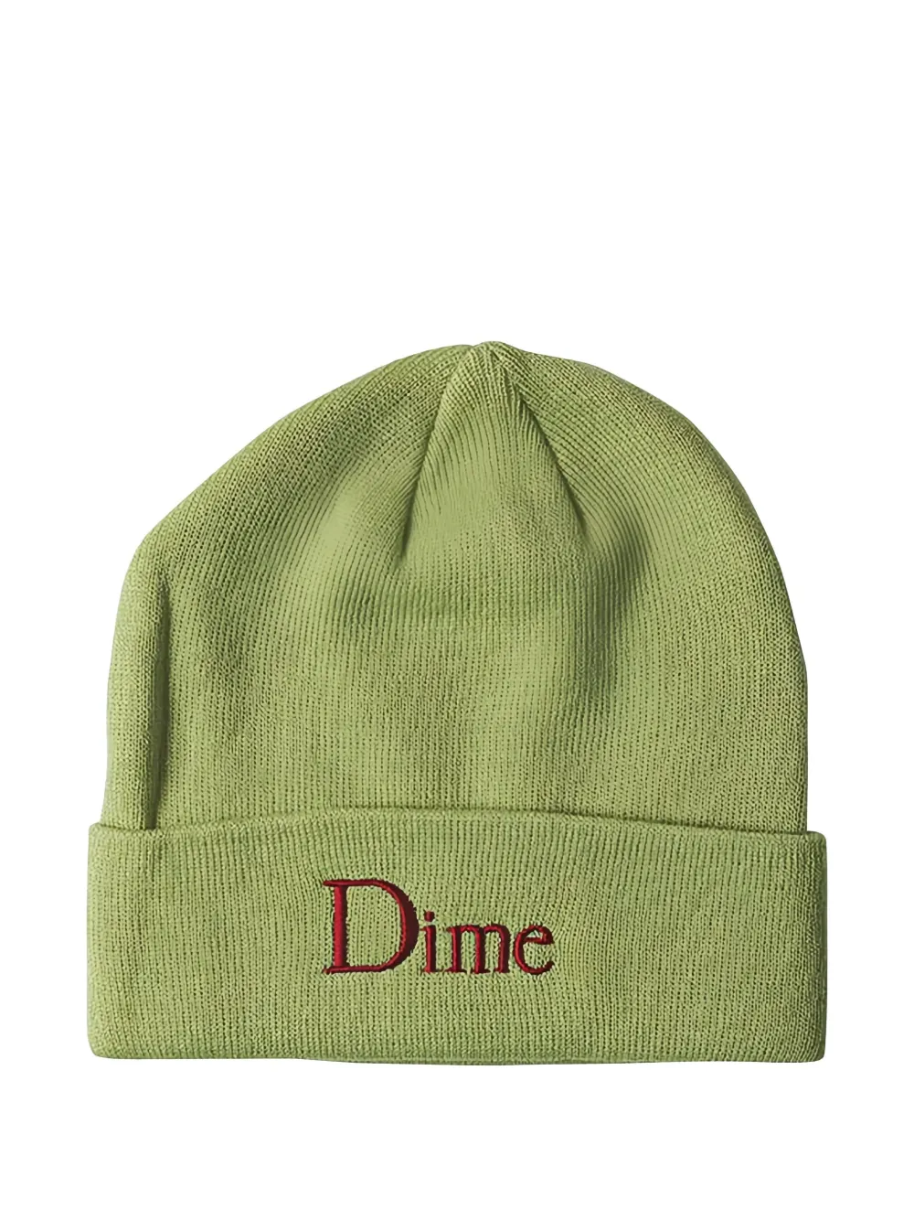 

Шапка с вышитым логотипом dime, зеленый