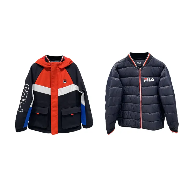 

Детский комплект из двух предметов: пуховик FILA KIDS, черный