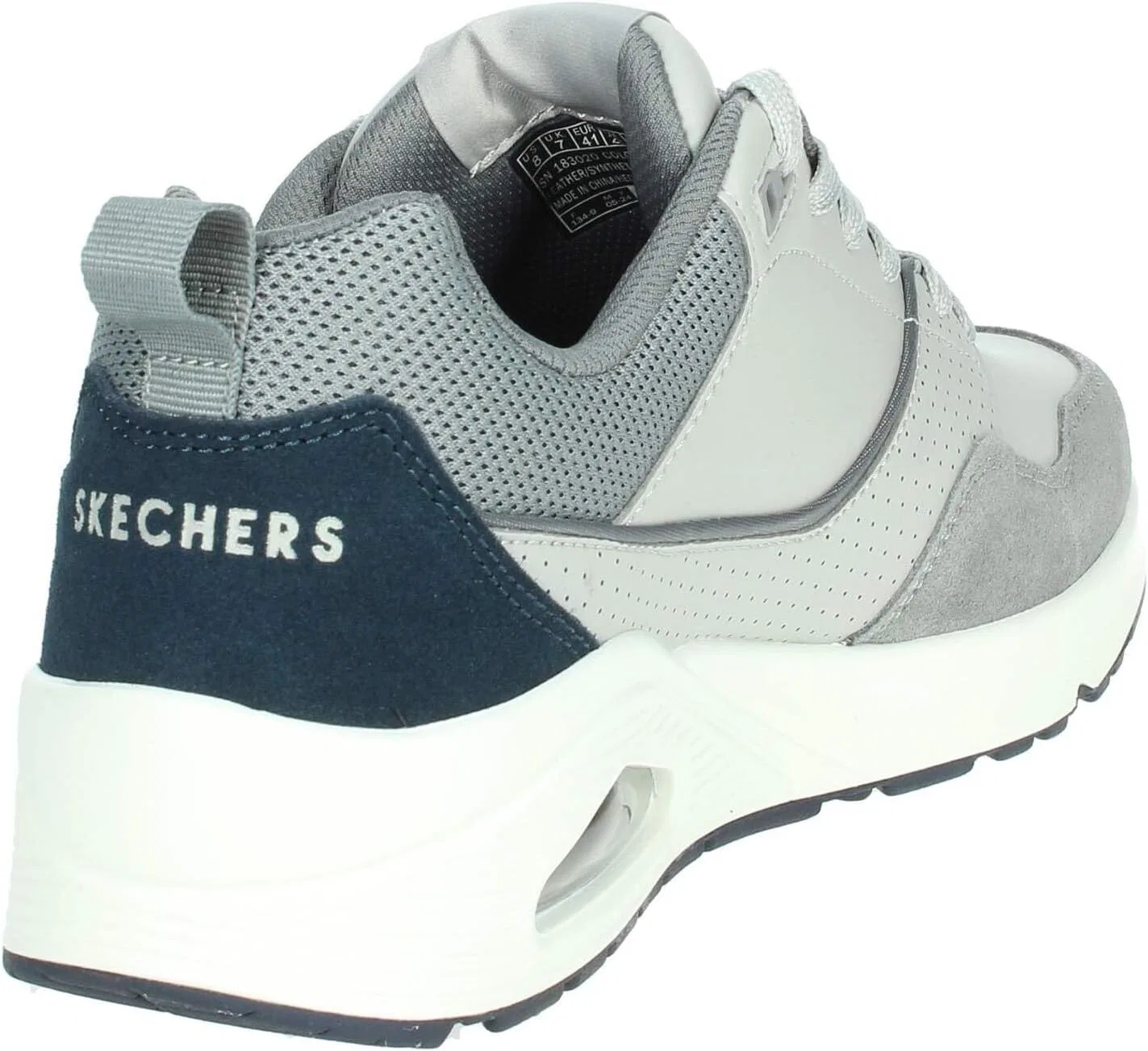 Мужские кроссовки Skechers UNO Retro One, серый — фото 3