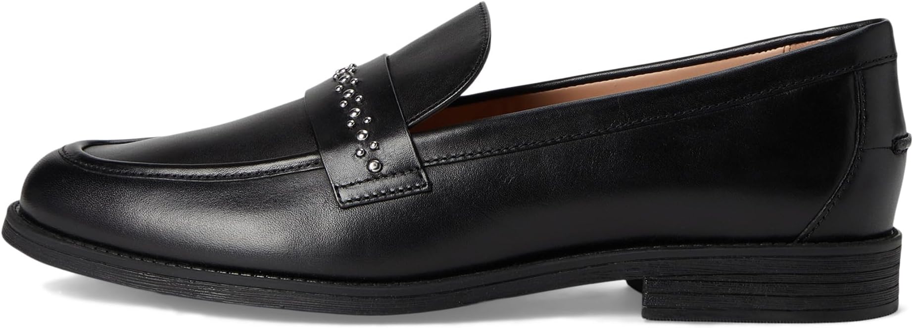 Балетки Cole Haan Stephie Embellished Loafers, цвет Black Leather — фото 4