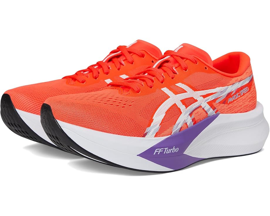 

Кроссовки ASICS Magic Speed 4, цвет Flash Red/White