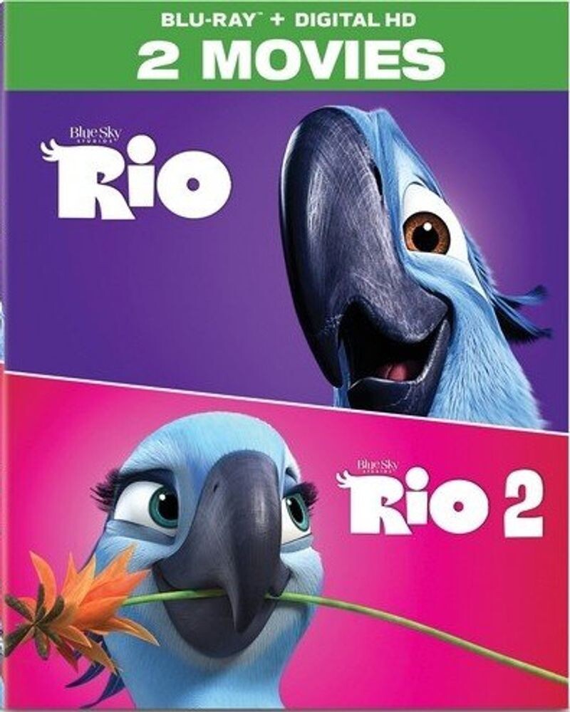 

Диск Blu-ray Rio 2-Movie Collection