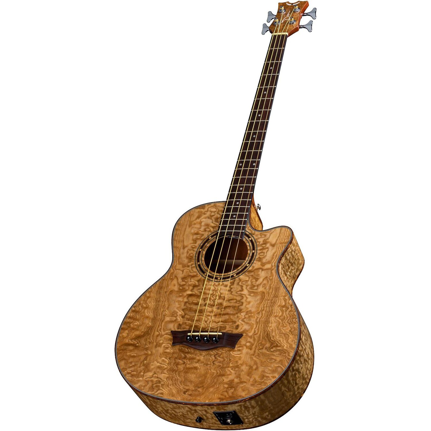 

Dean Exotica Quilted Ash Акустическая-электрическая бас-гитара Gloss Natural