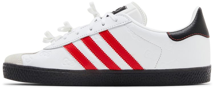Кроссовки adidas Hello Kitty x Gazelle J '50th Anniversary', белый — фото 3