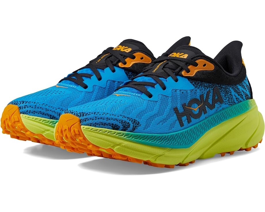 

Кроссовки Hoka Challenger 7, цвет Diva Blue/Evening Primrose, Синий, Кроссовки Hoka Challenger 7, цвет Diva Blue/Evening Primrose