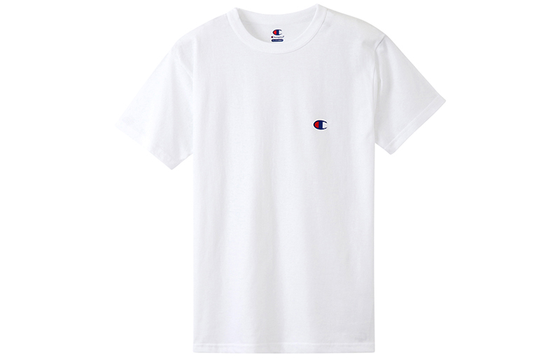 

Футболка японская версия унисекс Champion, Dark Blue Crew Neck