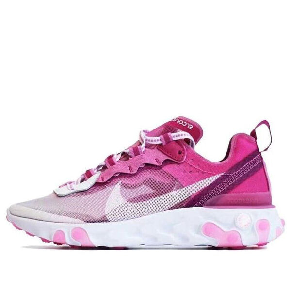 

Кроссовки react element 87 x sneaker room 'breast cancer awareness white' Nike, розовый