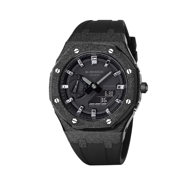 

CASIO Retrofit Series электронные часы на ремешке из смолы унисекс черный циферблат