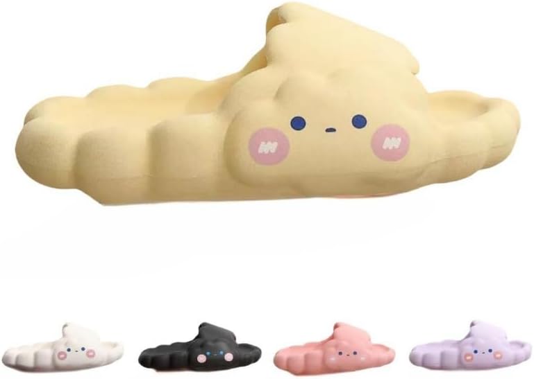 

Милые шлепанцы-зайчики для женщин Albiva, желтый