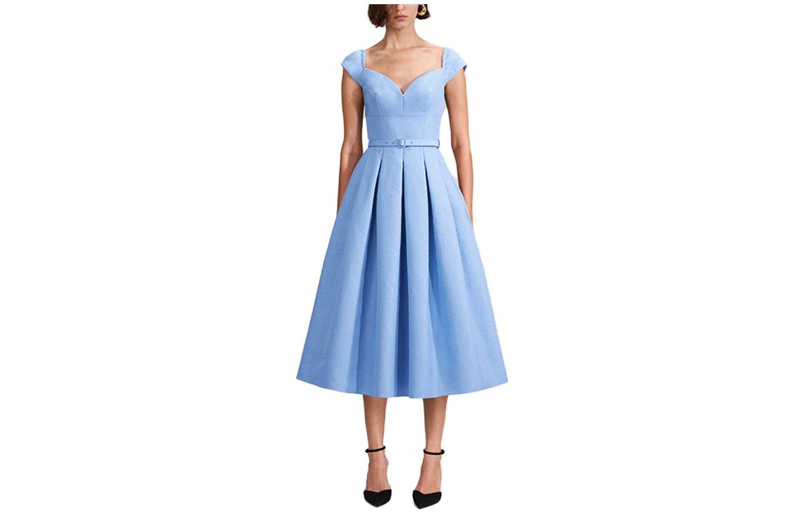 

Self-portrait Женское платье без рукавов Misty Blue