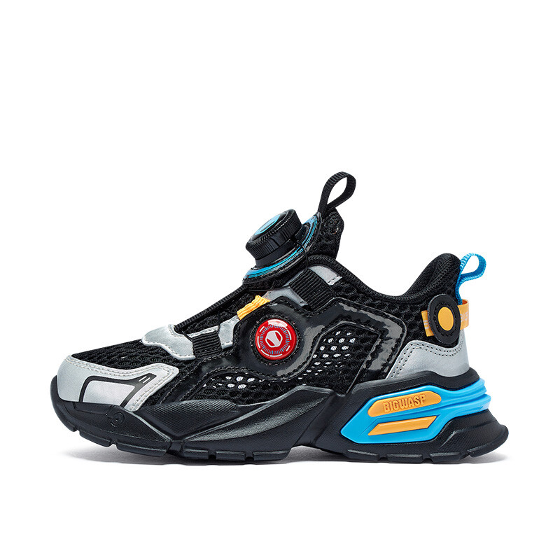 

Детские кроссовки Mecha Series GS Low-top Big Wasp, черный/серый