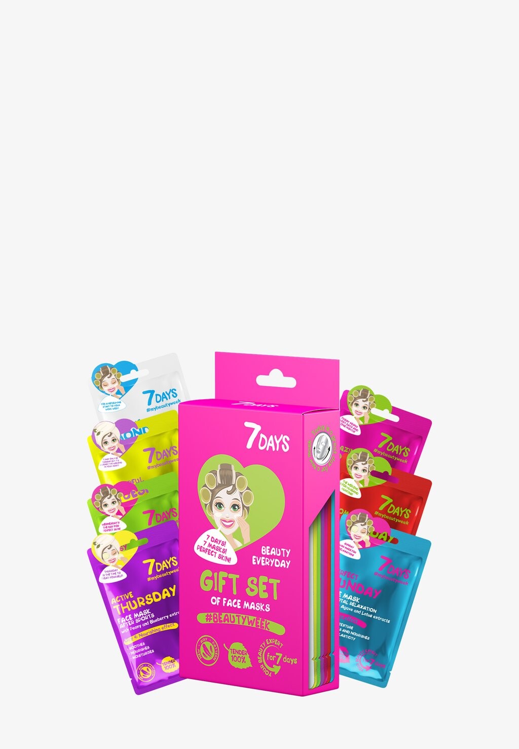 

Набор для ухода за кожей Gift Set Masks Mix 7days