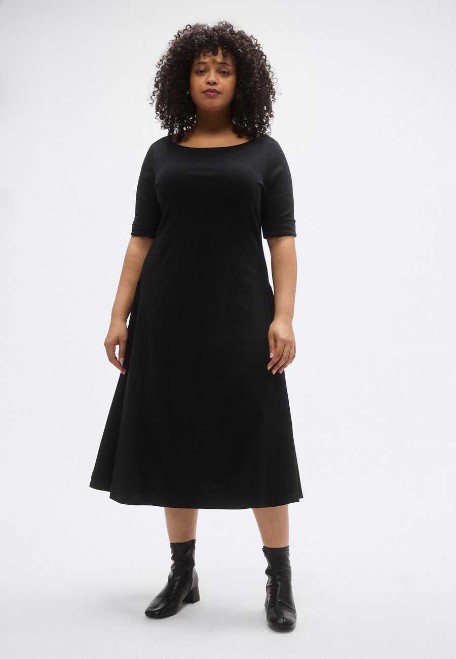 

Платье Lauren Ralph Lauren Woman MUNZIE ELBOW SLEEVE DAY DRESS, Black