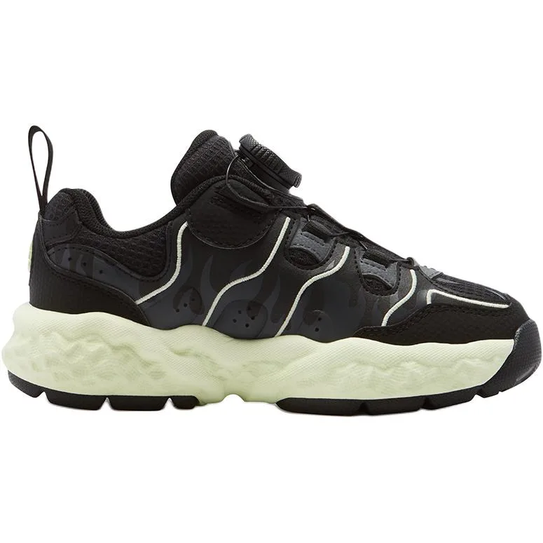 FILA KIDS Кроссовки баскетбольные низкие MUFFIN черные/салатовые детские — фото 3