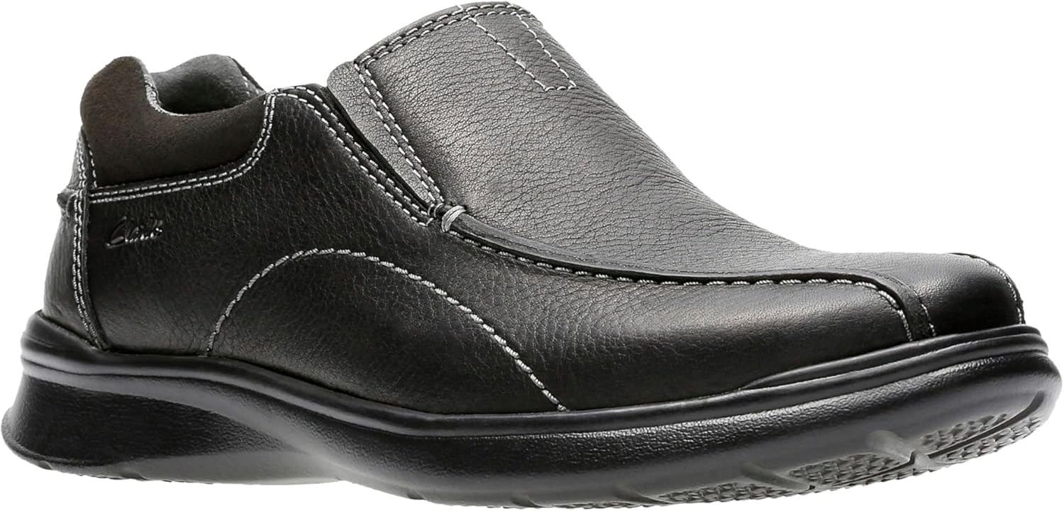 Мужские лоферы Clarks Cotrell Step без застежки, черный — фото 3