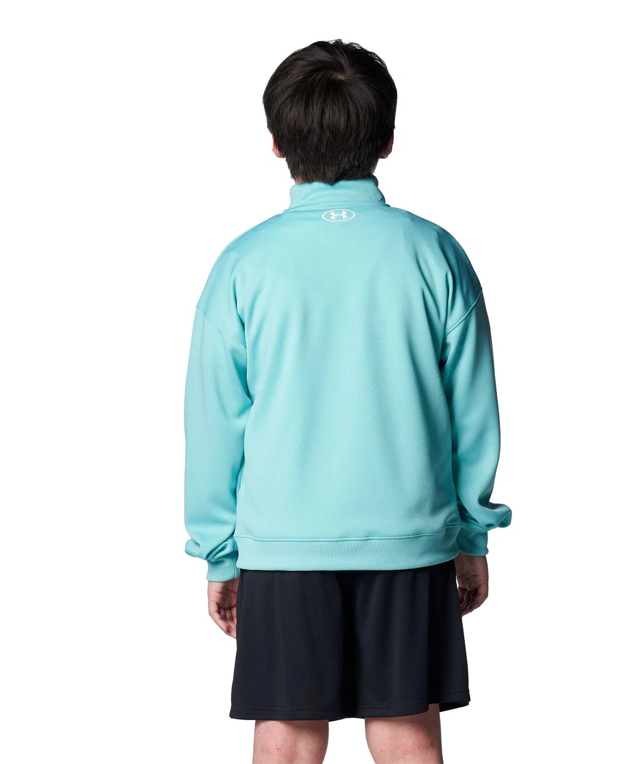Куртка для тренировок UA Track Jacket для детей, полиэстер, синяя — фото 2