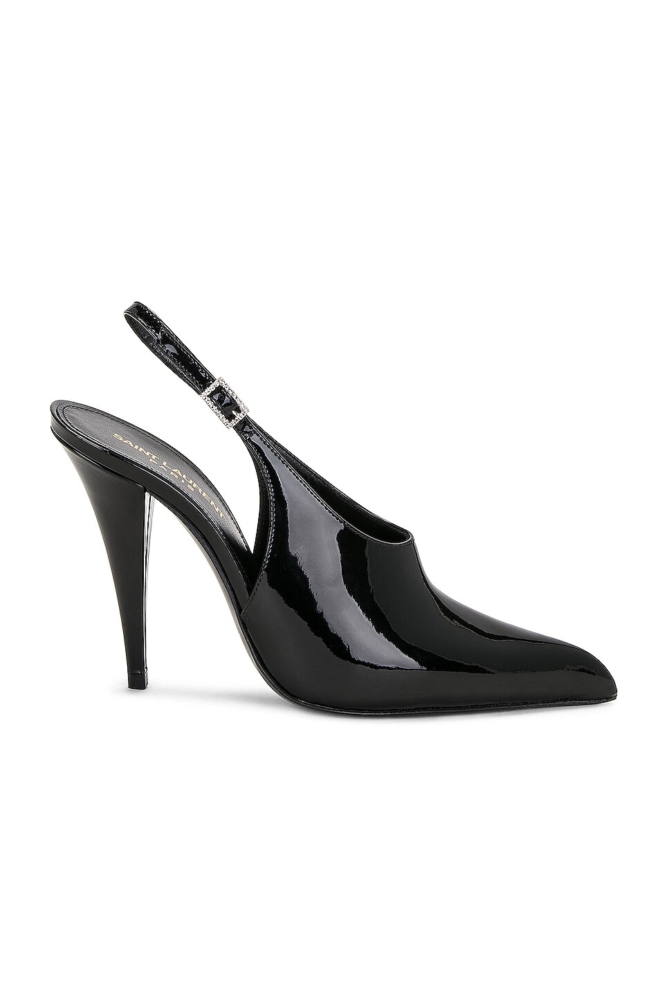 

Туфли Saint Laurent Nico Slingback, неро