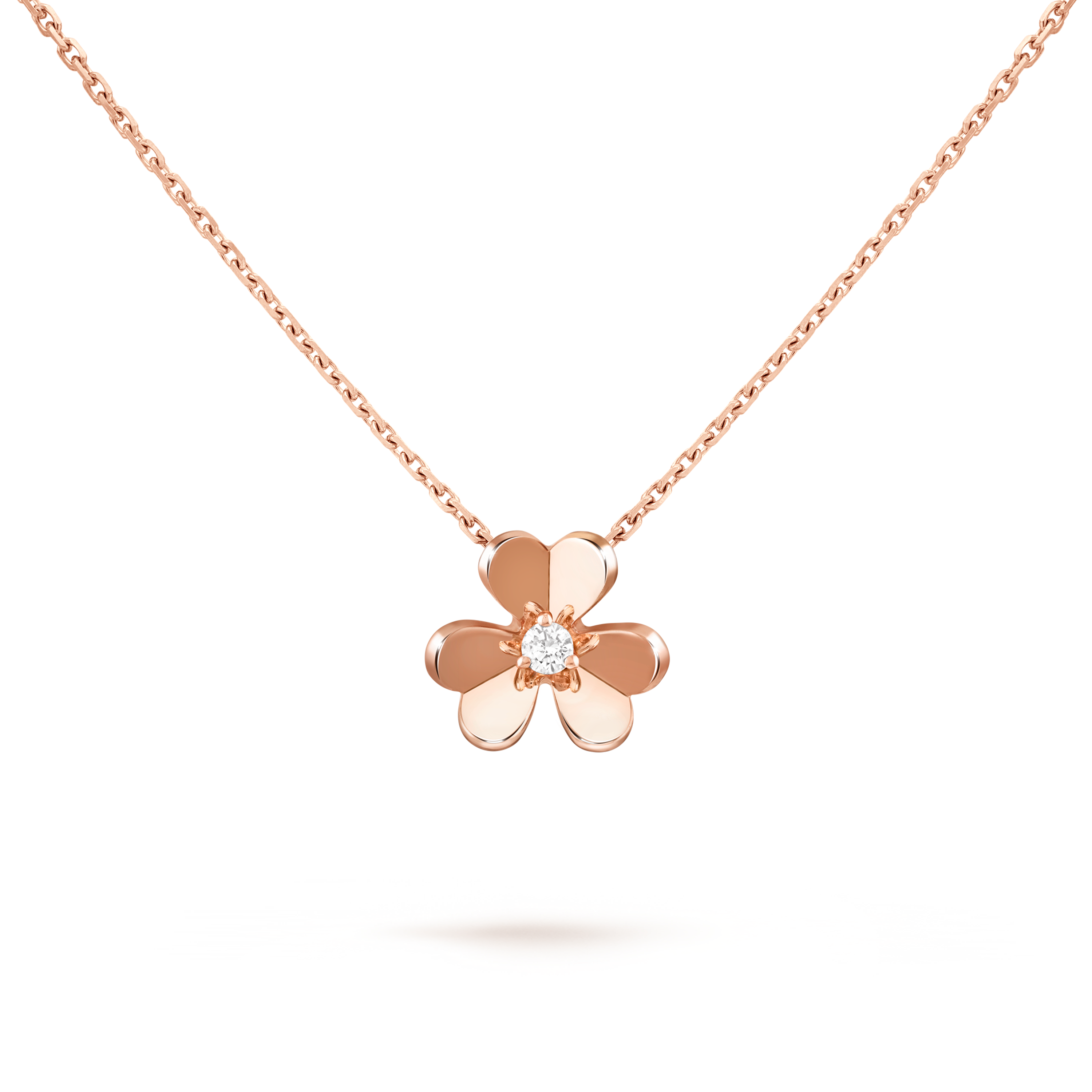 

Кулон Van Cleef & Arpels Frivole, маленькая модель, 18-ct розовое золото, бриллиант