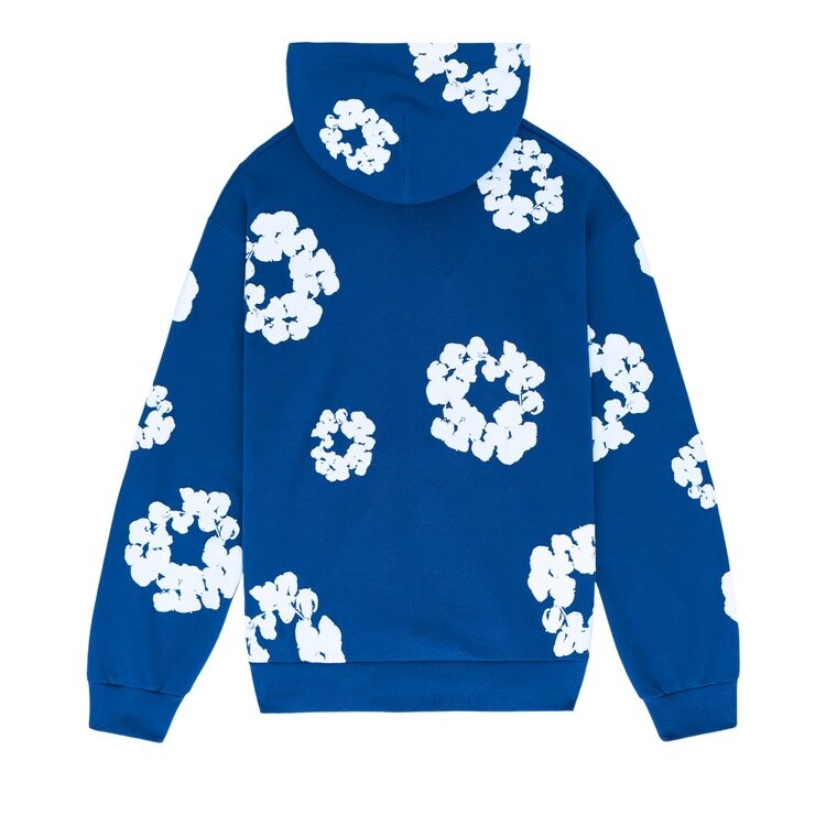 Толстовка Denim Tears The Cotton Wreath 'Royal Blue', синий — фото 2
