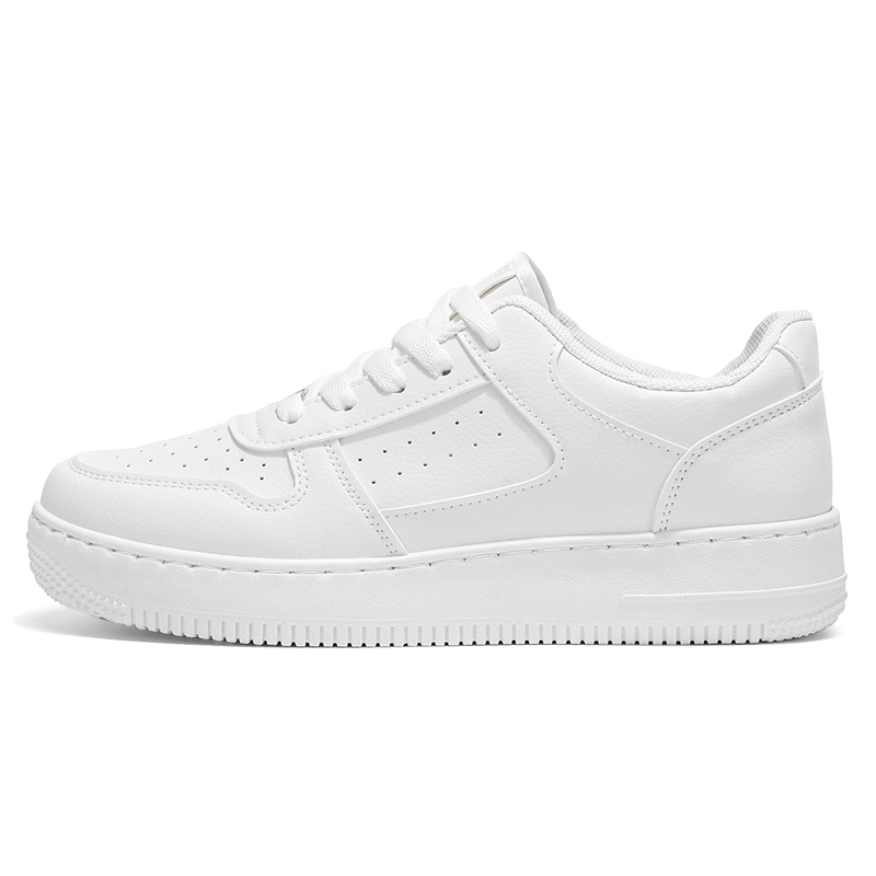 

Dao Tu Sen Антискользящие износостойкие низкие скейтерские кроссовки мужские белые LK02 Longkang, цвет White-(LK02) Longkang