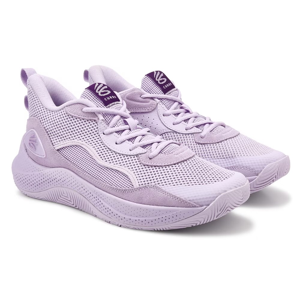 

Баскетбольные кроссовки Curry 3z 24 средней высоты Under Armour, фиолетовый