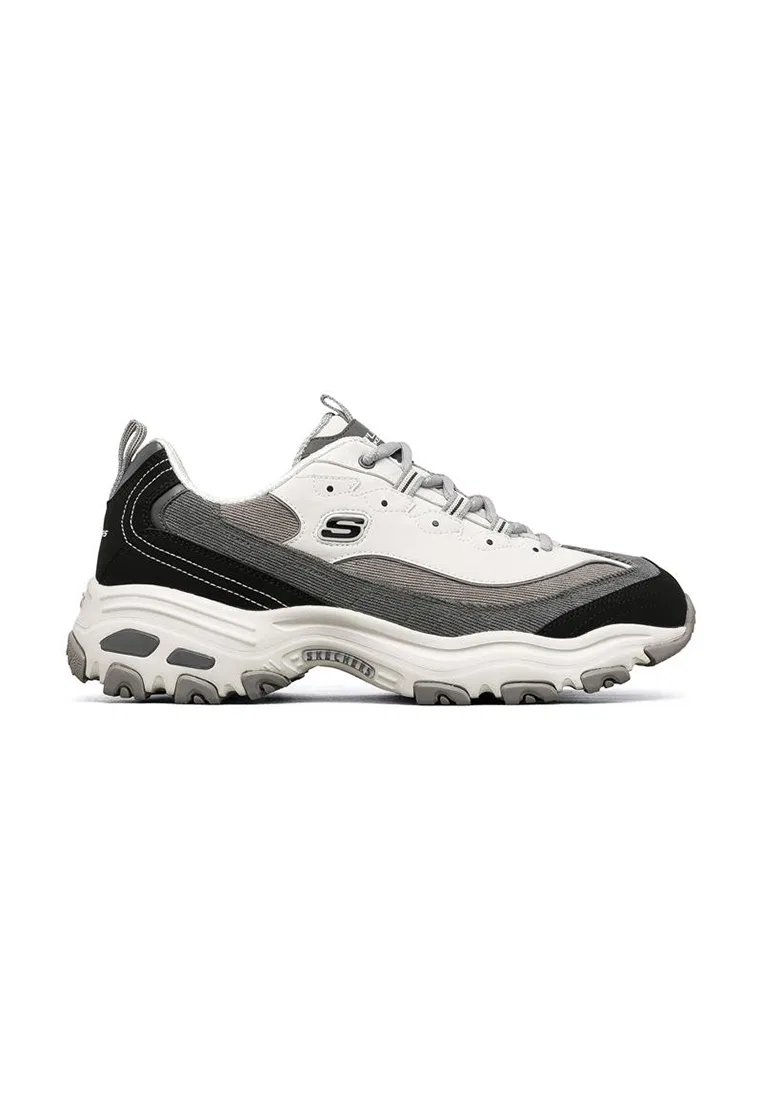 Кроссовки, D'Lites 1.0, Skechers, черный/серый