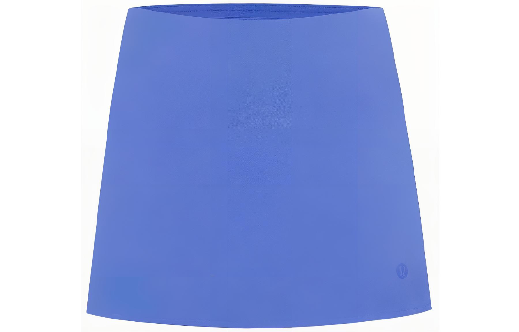 

Lululemon Женская повседневная короткая юбка Courtcore City Tennis Style, цвет "дерево", синий/WLIN