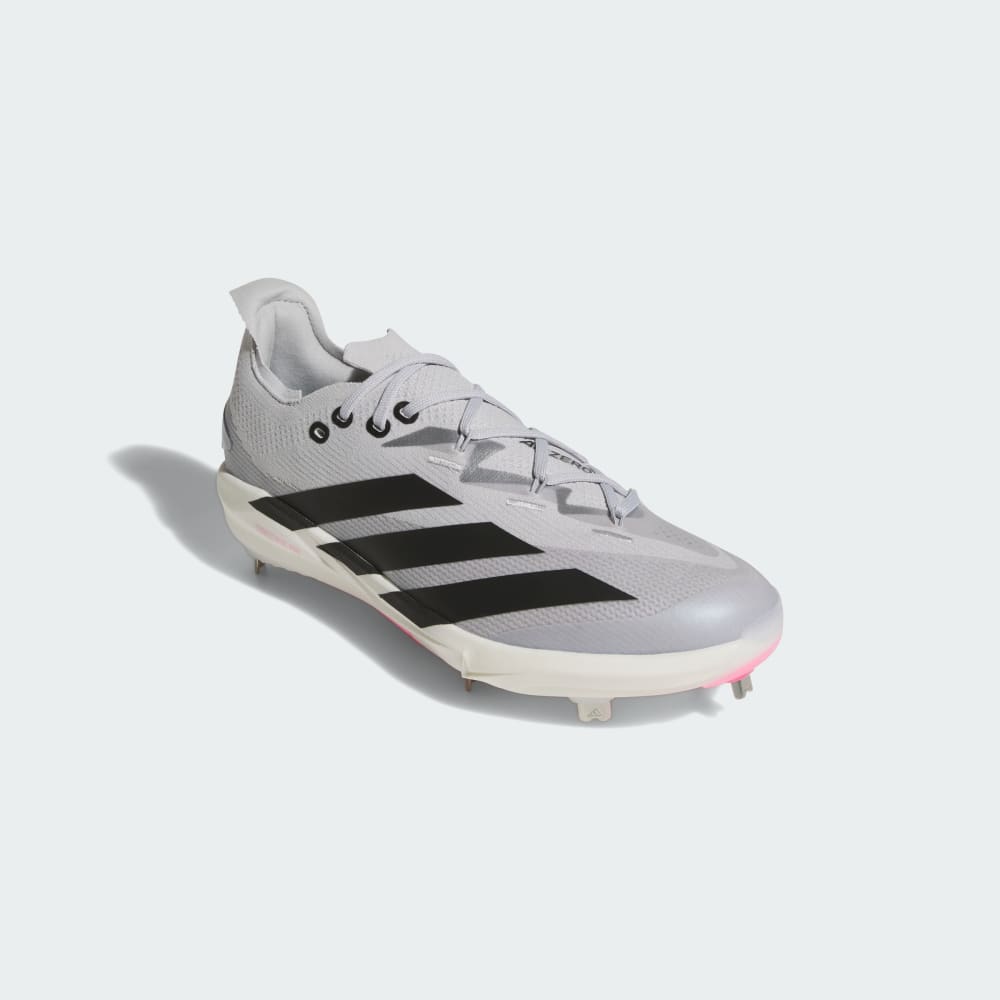 Бутсы Adidas Adizero Electric+ 2.0 Cleats, цвет Team Light Grey/Core Black/Silver Metallic — фото 4