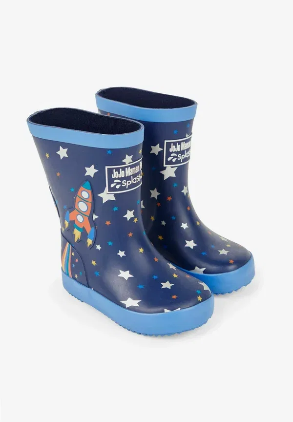 Детские туфли Jojo Maman Bébé, модель navy blue rocket, темно-синий — фото 2