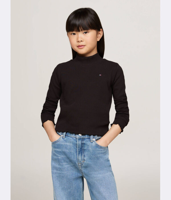 

Блуза Slim fit Tommy Hilfiger, черный