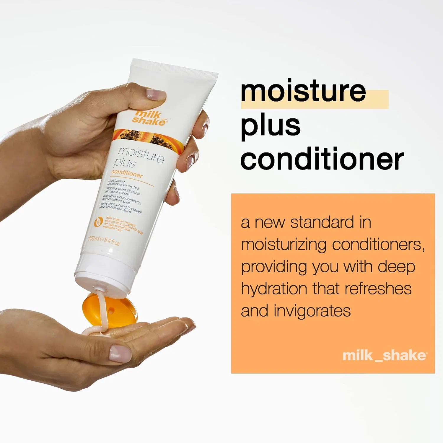 Увлажняющий кондиционер «Moisture Plus» для волос от Milkshake Milk_Shake — фото 2