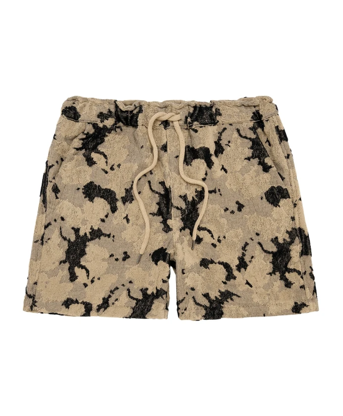 

Контрастные махровые шорты Oas, мультиколор