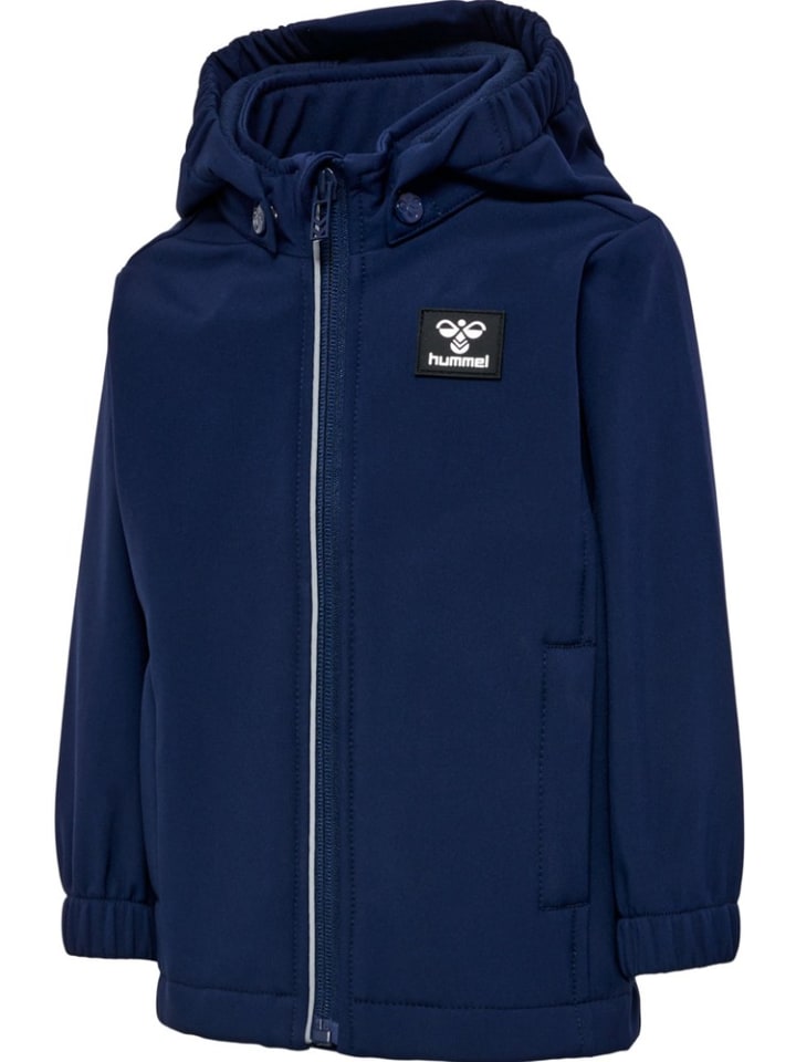 

Детская функциональная куртка черного цвета Hummel