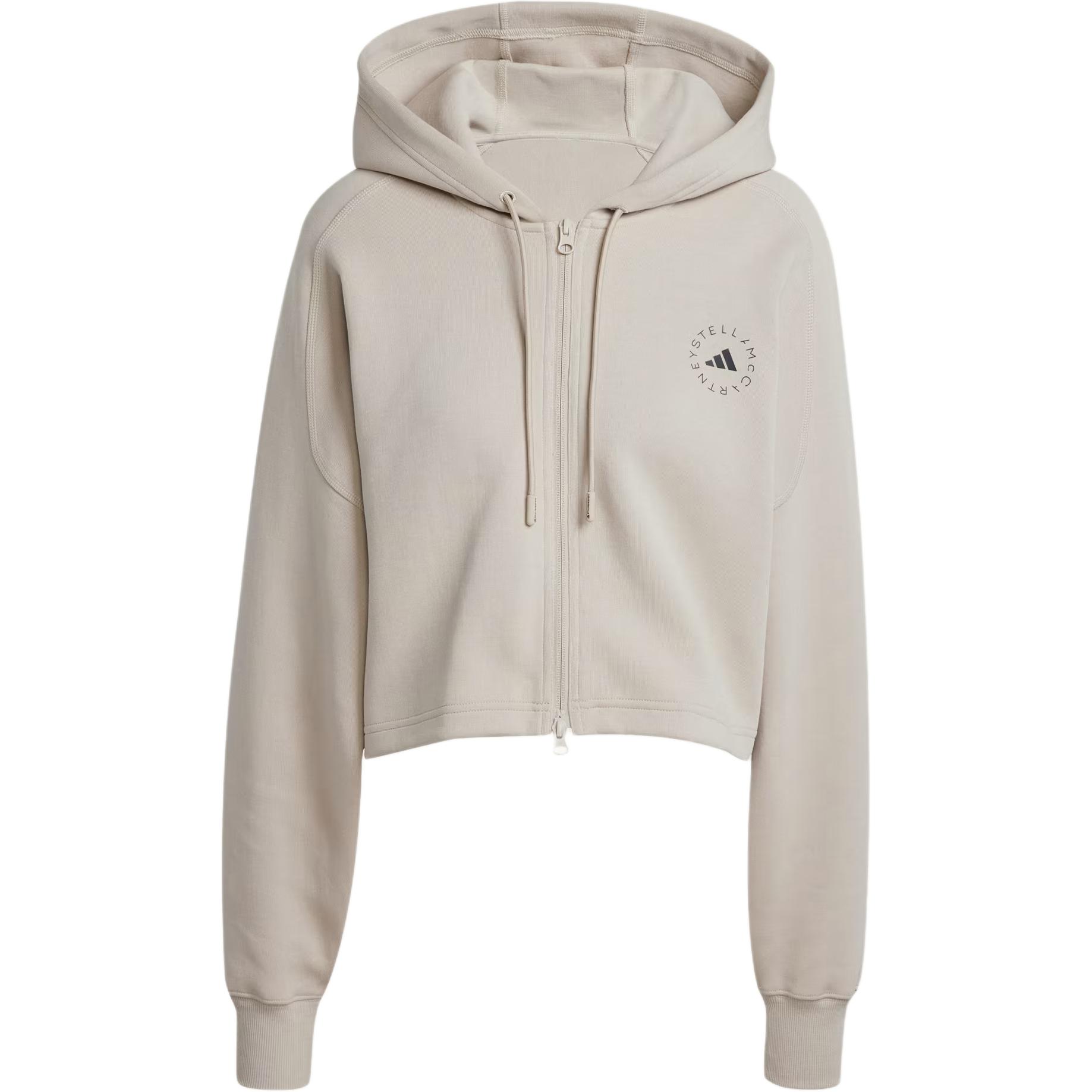 

Бесплатная доставка с AdiClub Спортивный укороченный худи от Stella McCartney Adidas, Desert Sand