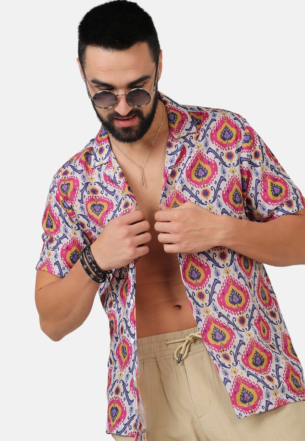 

Рубашка CASUAL GREYSON Campus Sutra, белый