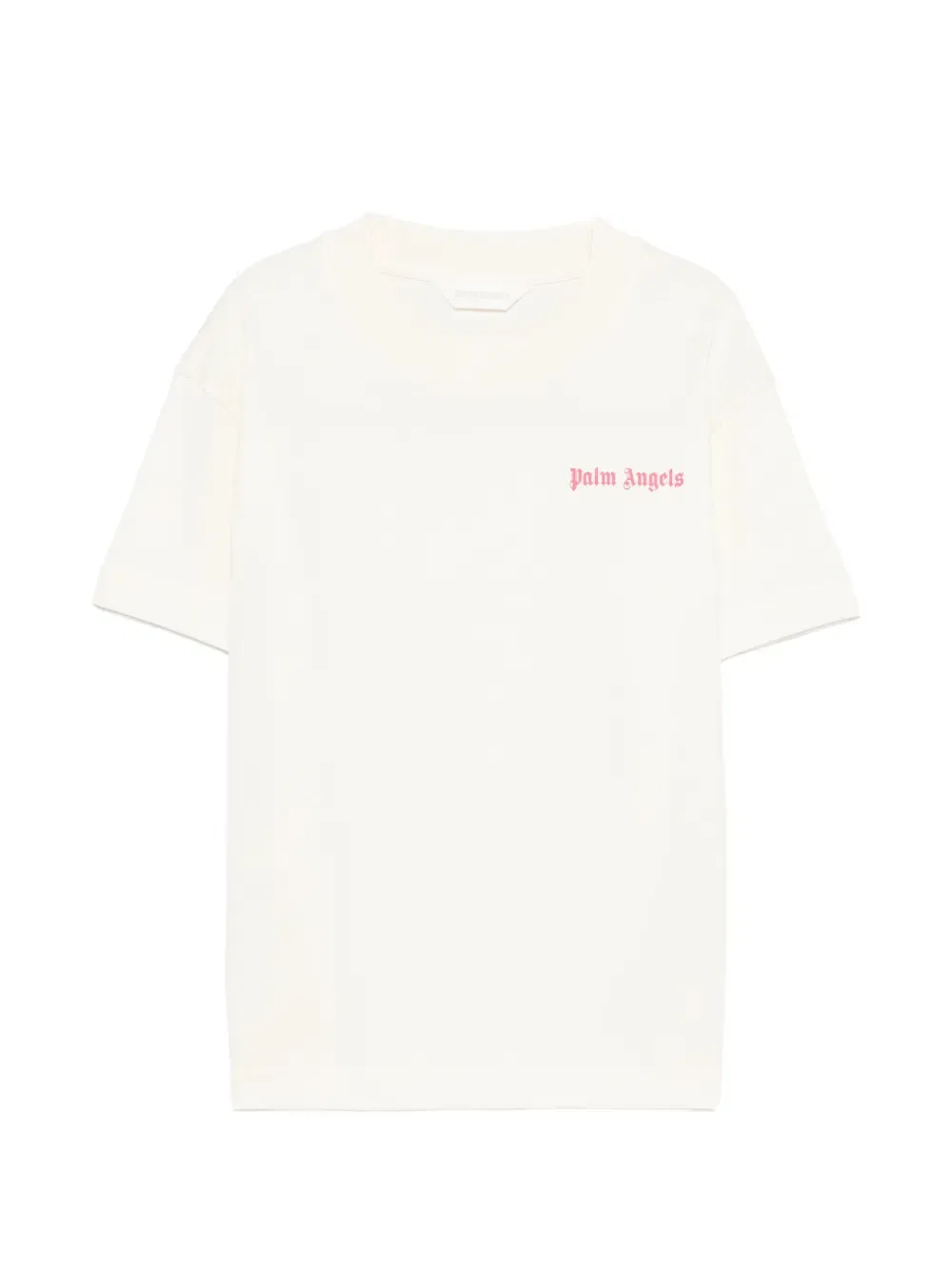 Футболка с логотипом Palm Angels Kids, нейтральный