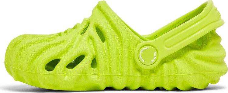 Кроссовки Salehe Bembury x Pollex Clog Toddler 'Slime', зеленый — фото 3