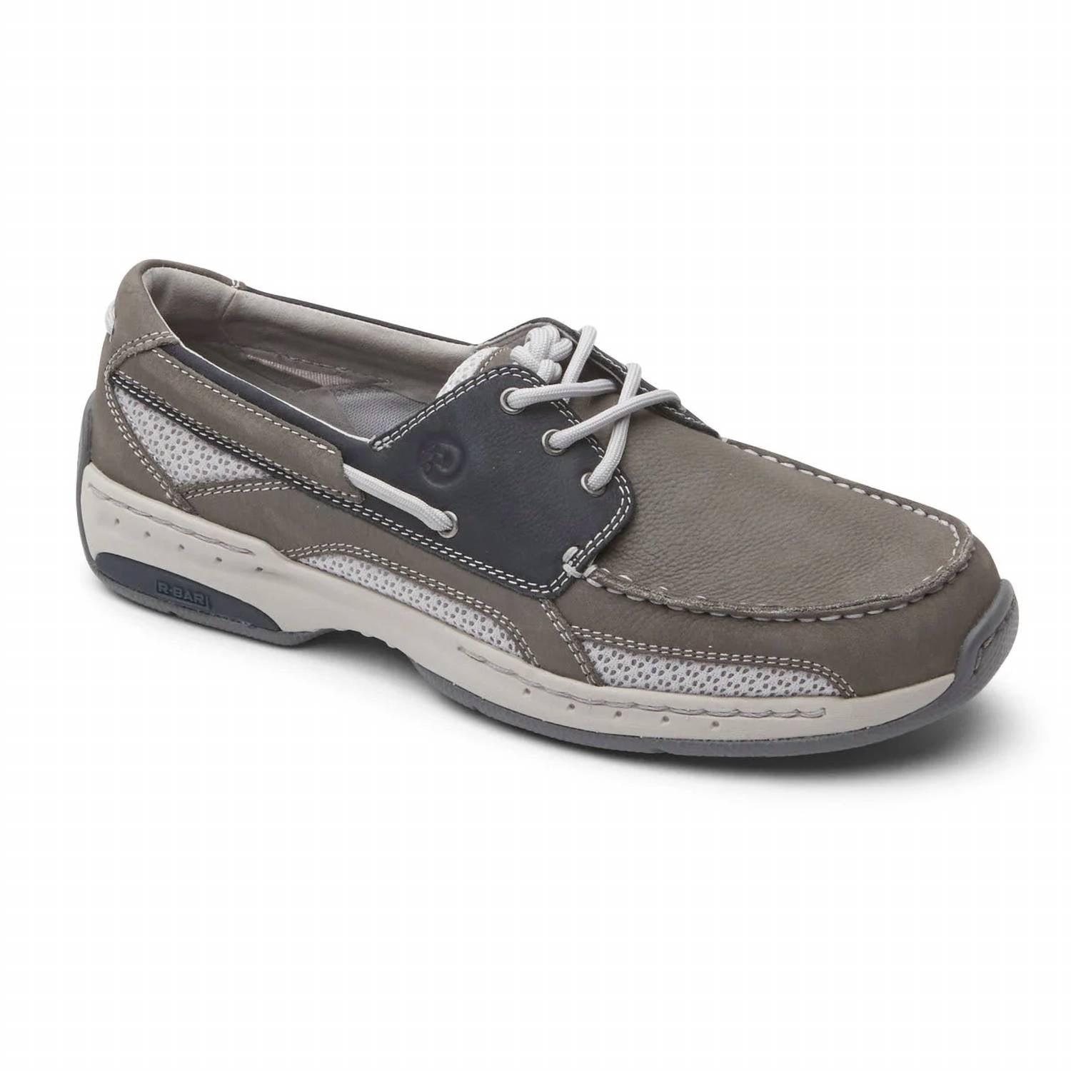 

Мужские туфли Captain Boat Shoe серого/темно-синего цвета Dunham