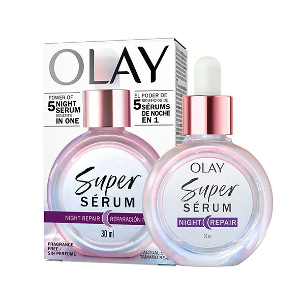 Сыворотка Olay — Ночная с 5 преимуществами Super Sérum Night Repair, 30 мл