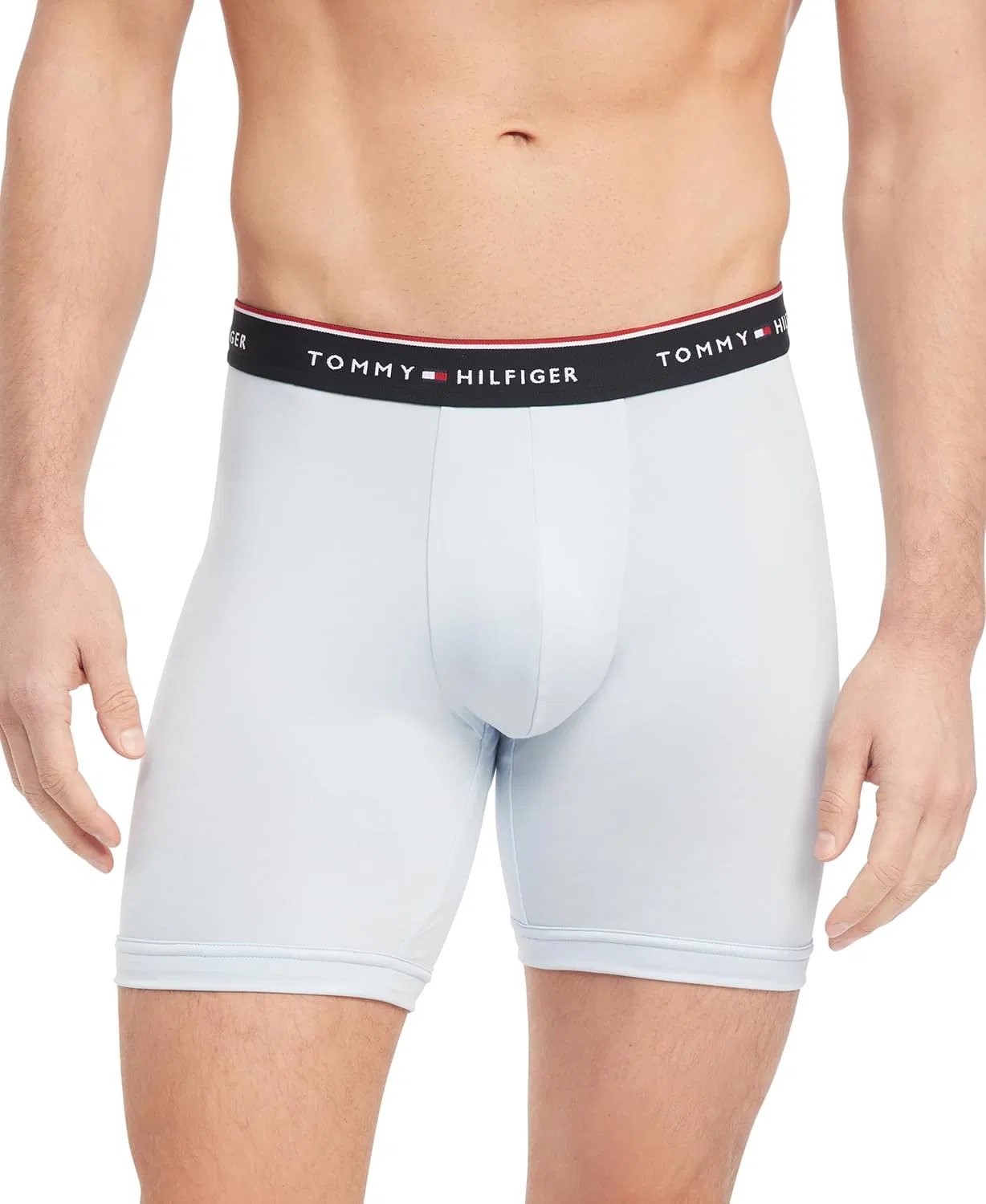 Боксеры Tommy Hilfiger, Breezy Blue, Grey Heather, Faded Indigo — фото 2