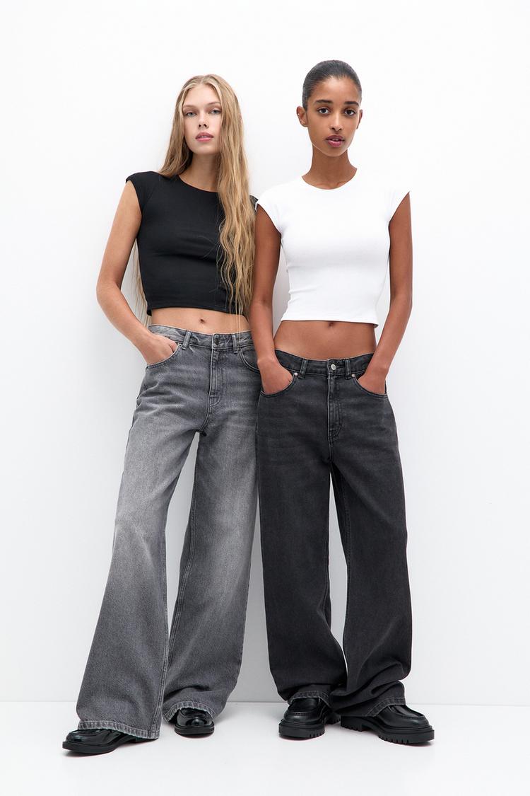 

Упаковка из 2 футболок по фигуре Pull And Bear, мультиколор