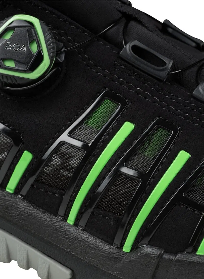 Защитная обувь Jalas Exalter S1P 9925 с застежкой BOA, Black Green — фото 3