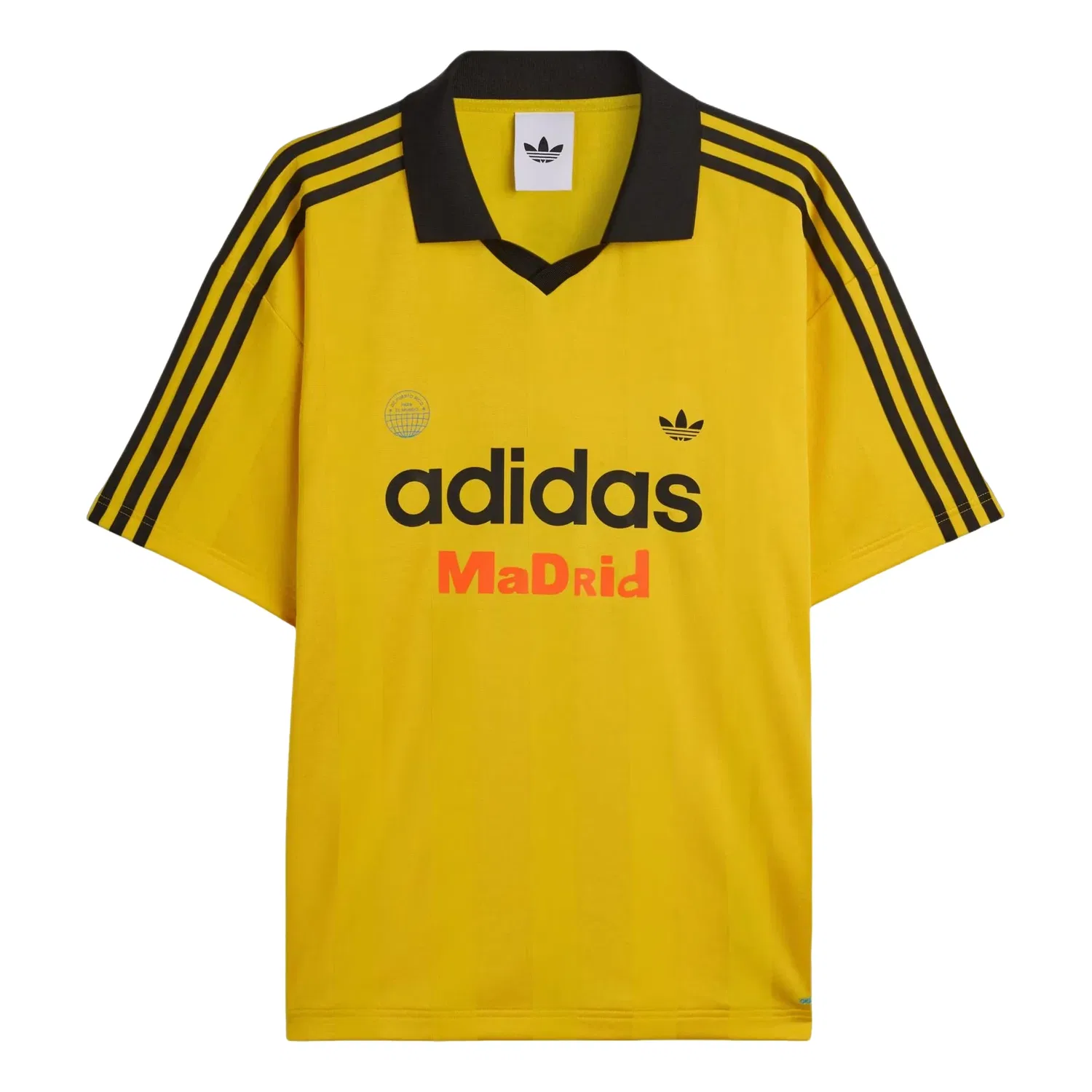 Футболка Adidas x Bad Bunny DtMF Tour Merch Madrid Relaxed T-Shirt 'Yellow' LH0437, желтый