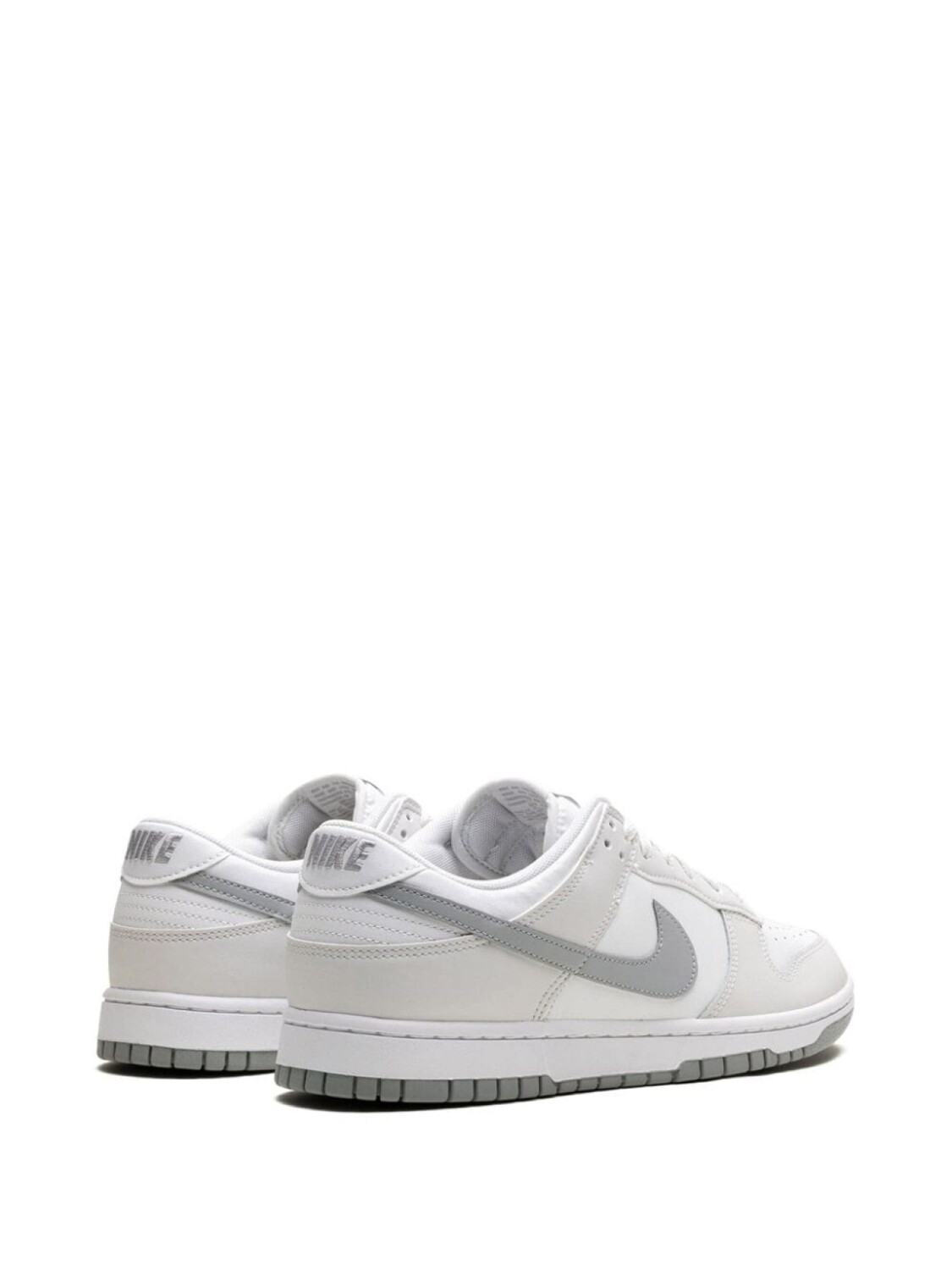 Кроссовки Dunk Low Retro Summit White/Light Smoke Grey Nike, белый — фото 3