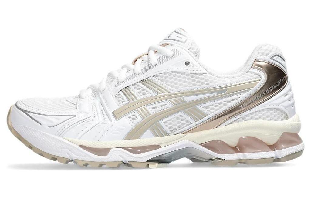 ASICS Gel Kayano 14 White Simply Taupe Женские — Белый Коричневый, цвет White Brown