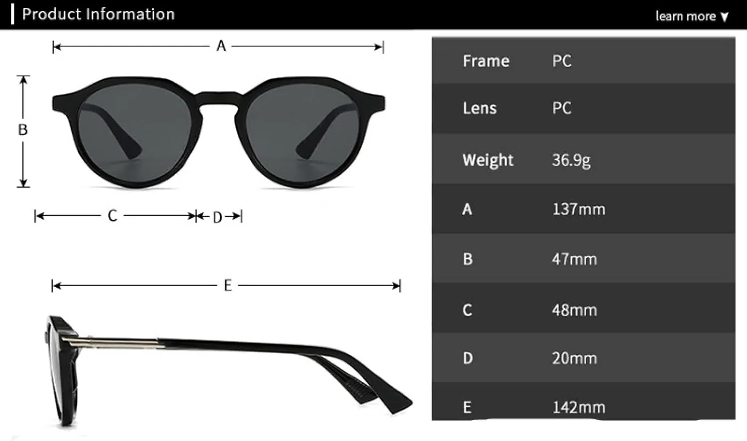 

Солнцезащитные очки с защитой от УФ-излучения UV400 для женщин и мужчин | Круглые градиентные линзы | для занятий спортом на открытом воздухе DSVIGF, Black Purple
