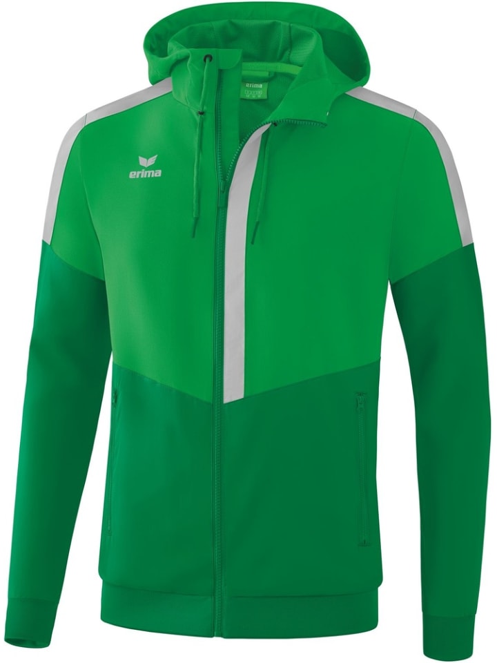

Спортивная куртка Squad Tracktop Jacke Mit Kapuze erima, зеленый