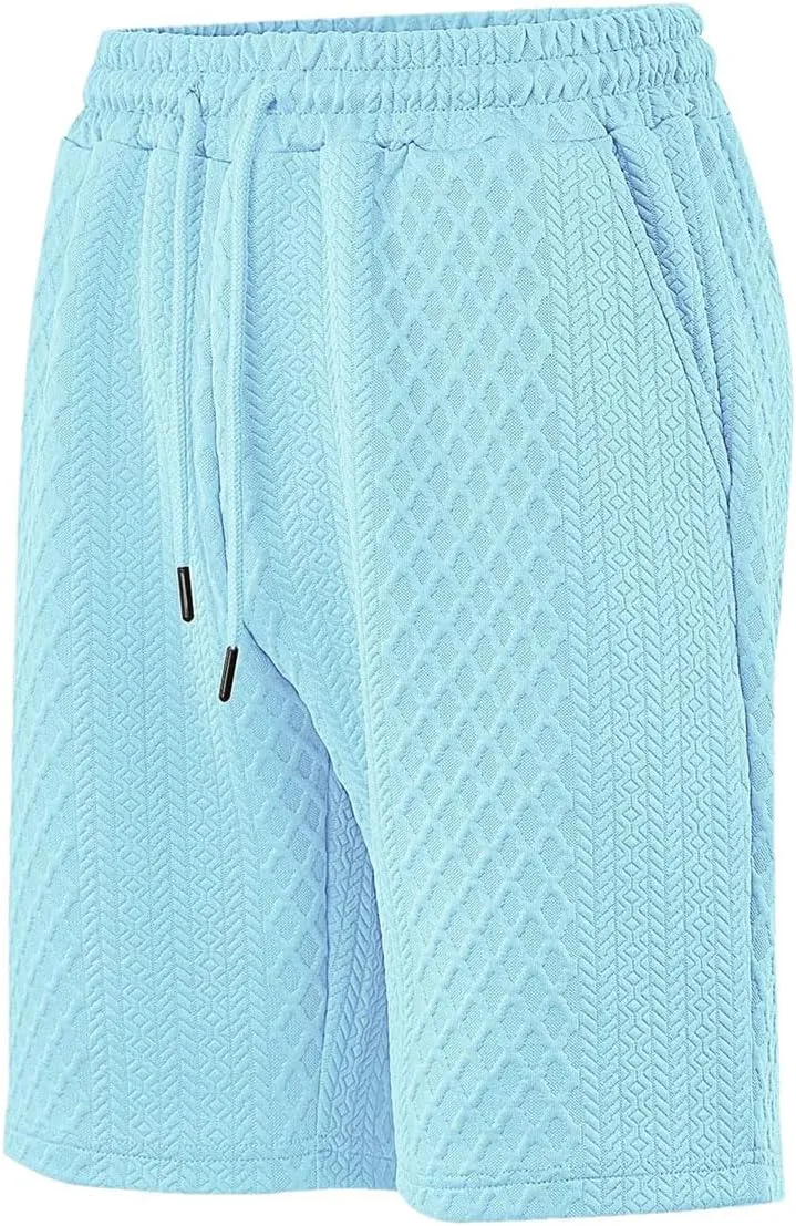 

Мужские спортивные шорты Beach Holiday с завязками и вязаной текстурой