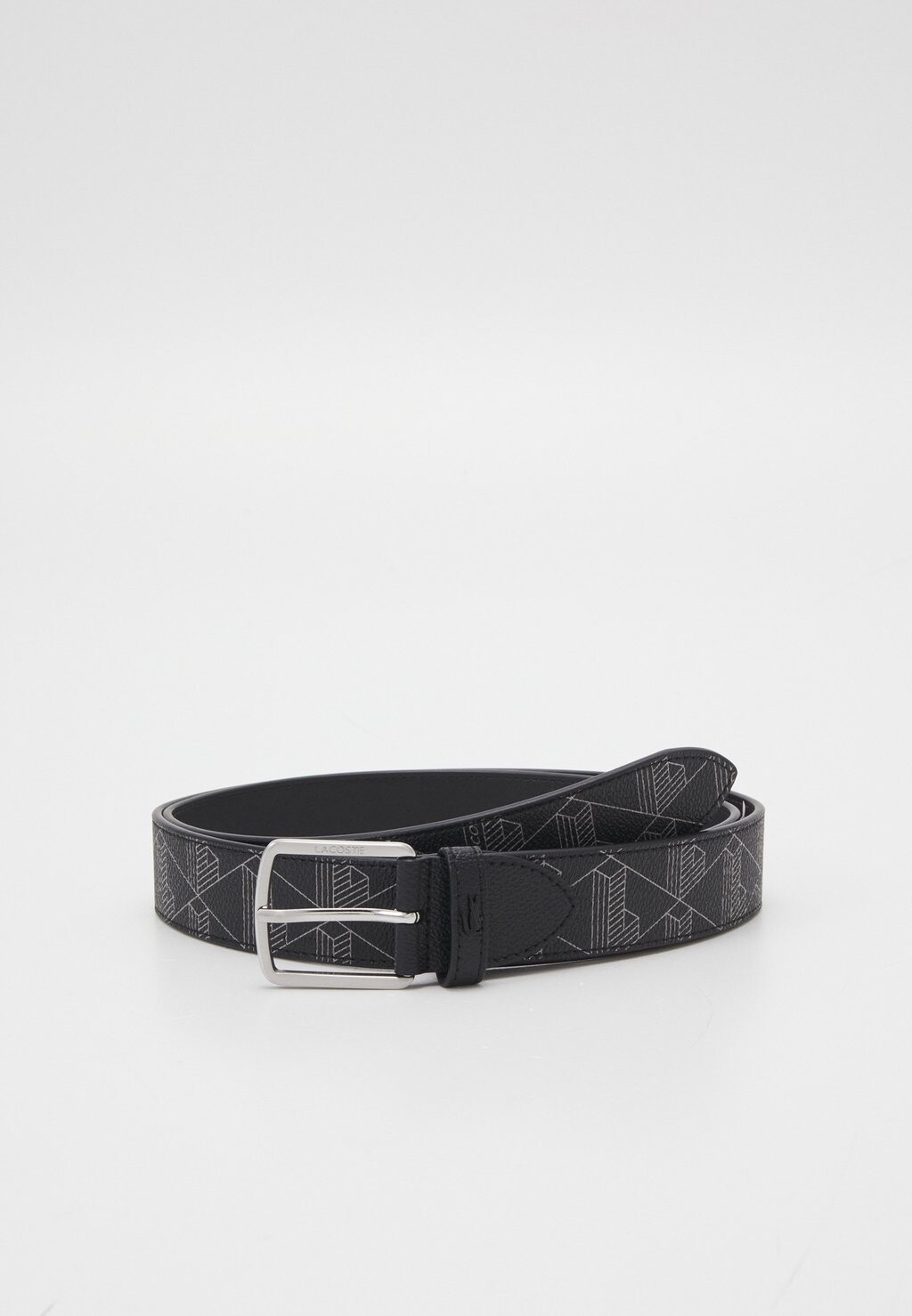 

Ремень MONOGRAM PRINT Lacoste, цвет noir/gris